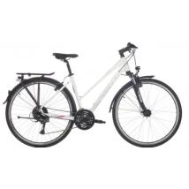 Дамски трекинг велосипед Sprint CROXER LADY VBR 28 Бял гланц/сиво-розово